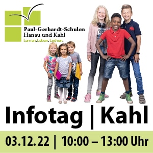 Anzeige der Paul-Gerhardt-Schulen Hanau und Kahl