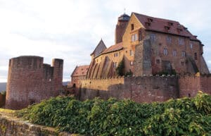 Blick auf Burg Breuberg
