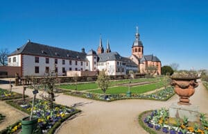 Blick auf das Kloster Seligenstadt